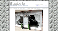 Desktop Screenshot of bluebelle-beauty.com